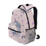 Zaino Da Scuola Con Unicorno Rosa Per Ragazzi Ragazze Borsa Da Viaggio Borsa Da Viaggio 0 1