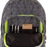 Zaino Scuola Outsize Seven Rebel Boy Nero 33 Lt Power Bank Integrato 0 5