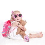 Vamei 7pcs Borsa Unicorno Bambina Zaino Unicorno Regali Per Ragazze Collana Unicorno Occhiali Orecchini Tatuaggi Temporanei Bambini 0 5