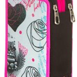 Astuccio 3 Zip Seven Shiny Girl Bianco Con Materiale Scolastico 18 Pennarelli Giotto Turbo Color 18 Matite Giotto Laccato 0 4