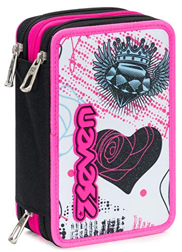 Astuccio 3 Zip Seven Shiny Girl Bianco Con Materiale Scolastico 18 Pennarelli Giotto Turbo Color 18 Matite Giotto Laccato 0 Astuccio 3 Zip Seven Shiny Girl Bianco Con Materiale Scolastico 18 Pennarelli Giotto Turbo Color 18 Matite Giotto Laccato 0