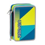 Astuccio 3 Zip Blu Psychedelic Boy Seven 0