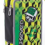 Astuccio 3 Zip Grigio Cluster Seven 0