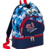 Borsa Zaino Zainetto Tempo Libero Sj Gang Sport Bag Con Vano Portascarpe Rosa O Azzurra 25x40x15 Cm Sj Active Time Seven 2018 0