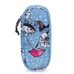 Lema Net Astuccio Ovale Organizzato Invicta Lip Pencil Bag Fantasy Celeste 306021831 Porta Penne Seven 10x23x55cm Collezione 2018 Facce 0