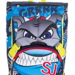 Sj Gang Zaino Estensibile Big Cuccioli 28 Lt Blu Sdoppiabile Scuola Tempo Libero 41 Cm 0 1