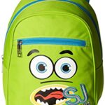 Sj Gang Zaino Scuola Small Bambino Faccina Urlo Asiloelementari 10 Litri Verde 0