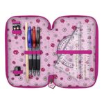 Santoro M057a Astuccio Scolastico Unisex Per Bambini 205 X 125 X 65 Mm Rosa Size 205x125x65 Mm 0 1