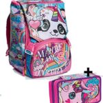 Schoolpack Animali Da Sj Girl Zaino Sdoppiabile Astuccio 3 Zip 0