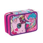 Schoolpack Animali Da Sj Girl Zaino Sdoppiabile Astuccio 3 Zip 0 4