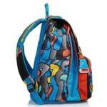 Schoolpack Zaino Scuola Seven Sj Gang Animal Boy Blu Estensibile Astuccio 3 Zip Completo 0 2