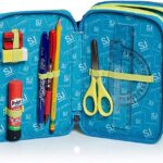 Schoolpack Zaino Seven Sj Gang Ledtech Boy Estensibile Astuccio 3 Zip Completo 0 5
