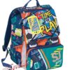 Zaino Sj Gang Boy Sdoppiabile Estensibile Blu Con Flip System E Cards 0