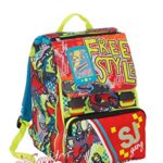 Zaino Sj Gang Boy Sdoppiabile Estensibile Rosso Con Flip System E Cards 0