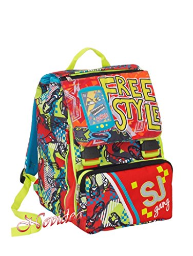 Zaino Sj Gang Boy Sdoppiabile Estensibile Rosso Con Flip System E Cards 0 Zaino Sj Gang Boy Sdoppiabile Estensibile Rosso Con Flip System E Cards 0