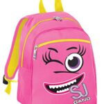 Zaino Asilo Fucsia Facce Da Sj Seven 0