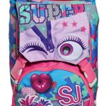Zaino Estensibile Sj Gang Facce Da Sj Rosa Scuola Elementare E Medie 0 0