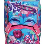 Zaino Estensibile Sj Gang Facce Da Sj Rosa Scuola Elementare E Medie 0 1