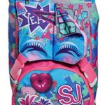 Zaino Estensibile Sj Gang Facce Da Sj Rosa Scuola Elementare E Medie 0 2