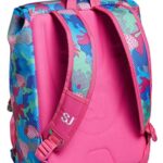 Zaino Estensibile Sj Gang Facce Da Sj Rosa Scuola Elementare E Medie 0 5