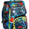 Zaino Estensibile Sj Gang Fantasia Da Sj Nero Scuola Elementare E Medie 0