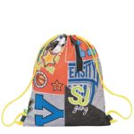 Zaino Sacca Sport Tempo Libero Sj Gang College E Sport Multicolore 0