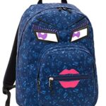 Zaino Tondo Invicta Ollie Face Yap Blu 25lt Scuola Tempo Libero 0