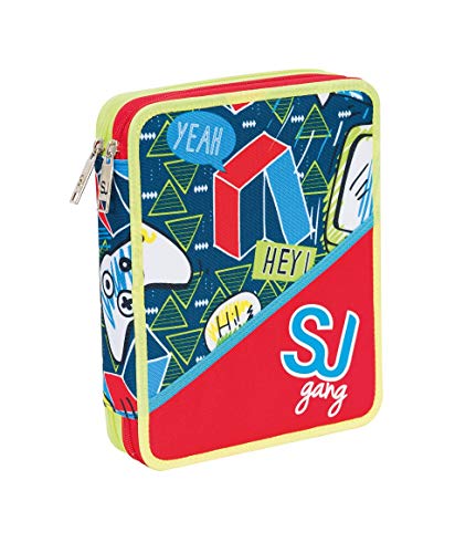 Astuccio Scuola Seven Maxi Sj Boy 2 Scomparti Rosso Pennarelli Matite Gomma Ecc 0 Astuccio Scuola Seven Maxi Sj Boy 2 Scomparti Rosso Pennarelli Matite Gomma Ecc 0