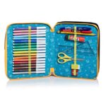 Astuccio Maxi 2 Zip Sj Gang City Explorer Arancione 0 0