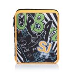 Astuccio Maxi 2 Zip Sj Gang City Explorer Arancione 0 3