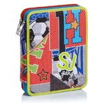 Astuccio Maxi 2 Zip Sj Gang College E Sport Multicolore 0