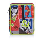 Astuccio Maxi 2 Zip Sj Gang College E Sport Multicolore 0 3