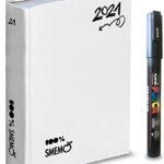Diario Agenda Smemoranda Bianco Special Uniposca 20202021 16 Mesi Datato 15x11 Cm Penna Colorata Omaggio 0