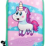 Fringoo Astuccio Grande Con Coperchio Rigido In Rilievo Per Bambini Multi Compartimento Doppia Zip Design Divertenti Borsellino Per Penne 0