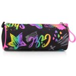 Portapenne Per La Scuola Seven Iridescent Nero 0 0