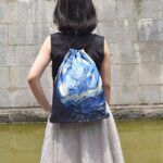 Zoresyn Sacca Da Ginnastica Sacca A Spalla Per Palestra Sacchetto Sacca Da Ginnastica Borsa A Sacco Gymsack Impermeabile 0 4