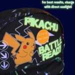 Zaino Fluorescente Pokemon Scuola Grande Zaino Con Pikachu Cartella Per Bambini Adolescenti Ragazzi Zainetto Da Viaggio Sacca Sportiva Palestra Con Lettere Fluorescente Zaino 0 2