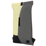 Zaino Sacca Grigiogiallo Con Parte Superiore Arrotolabile Johnny Urbanoskar Borsa Sportiva Uomo E Donna Fatta Di Bottiglie Di Plastica Riciclate Zainetto Pieghevole Idrorepellente Da Palestra 0 1