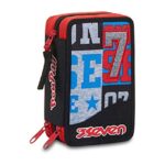 Astuccio 3 Zip Pen Pad Seven Take The Field 0