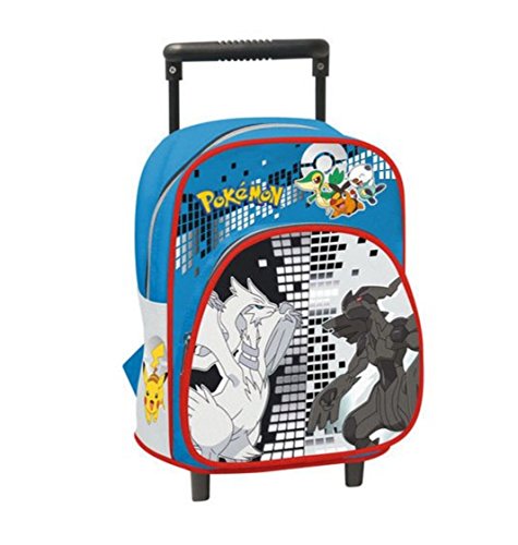 Auguri Preziosi 85521 Zaino Asilo Mini Trolley Colore Pokemon 0