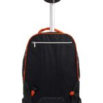 Big Trolley Nerf Nerf Nation Unica Nero E Arancione Spallacci Uso Zaino Scuola Viaggio 0 2