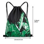 Borsa A Sacco In Cotone Comius Sharp Sacca Sportiva Zaino Sacca In Tela Con Chiusura A Cordoncino E Tasca Per Donna E Uomo B 0 2