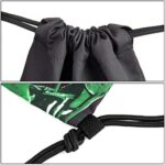 Borsa A Sacco In Cotone Comius Sharp Sacca Sportiva Zaino Sacca In Tela Con Chiusura A Cordoncino E Tasca Per Donna E Uomo B 0 5