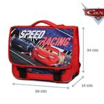 Cartella 38 Cm Disney Cars Rosso Bagtrotter 0 4
