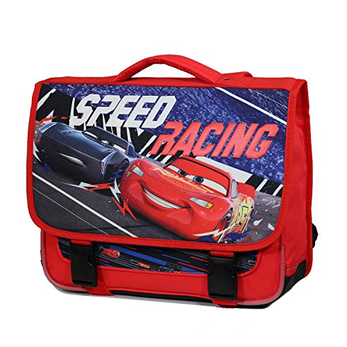 Cartella 38 Cm Disney Cars Rosso Bagtrotter 0