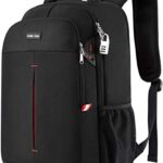 Della Gao Zaino Uomo Zaino Per Pc Portatile Zaino Porta Pc 15617 Pollici Zaino Antifurto Impermeabile Zaino Lavoro Con Fessura Usb Zaino Pc Per Universita Scuola Viaggio Nero 0