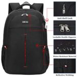 Della Gao Zaino Uomo Zaino Per Pc Portatile Zaino Porta Pc 15617 Pollici Zaino Antifurto Impermeabile Zaino Lavoro Con Fessura Usb Zaino Pc Per Universita Scuola Viaggio Nero 0 4
