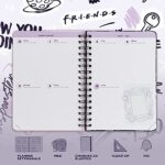 Diario Scuola 2021 2022 Friends Serie Tv Diario Agenda Settimanale 2021 2022 Con 12 Mesi 21x148 Cm Ideale Come Agenda Universitaria 2021 2022 E Diario Scuola 2021 2022 Superiori 0 0