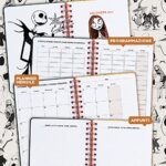 Diario Scuola 2021 2022 The Nightmare Before Christmas Diario Agenda Settimanale 2021 2022 Con 12 Mesi 21x148 Cm Ideale Come Agenda Universitaria 2021 2022 E Diario Scuola 2021 2022 Superiori 0 1