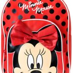 Disney Zaino Di Minnie Per Bambine Minnie Mouse Rosso 0